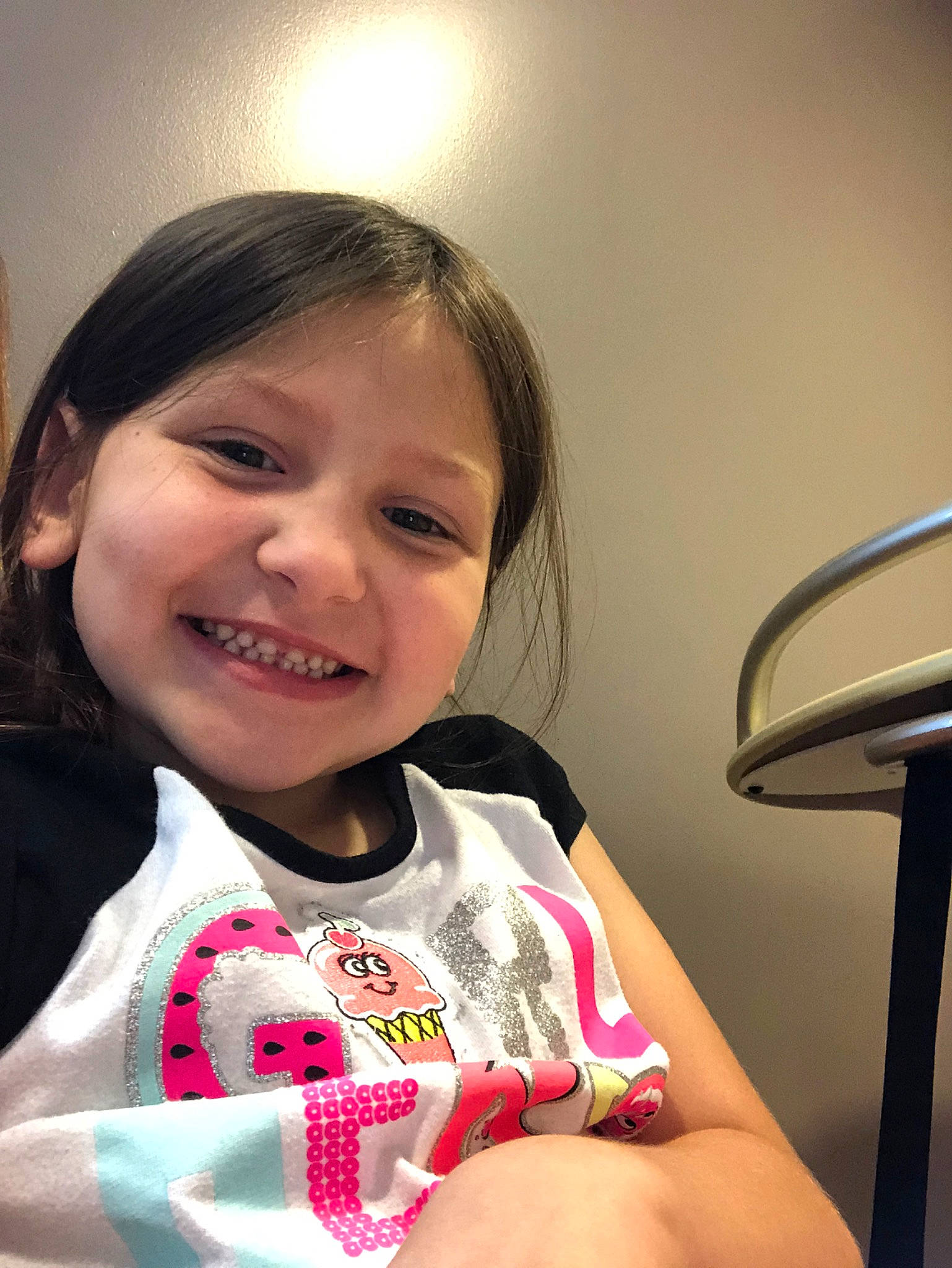 Lindsey is registered to the contest to win money with this photo: arm, child, happy, joy, person, skin, smile, toddler, tooth