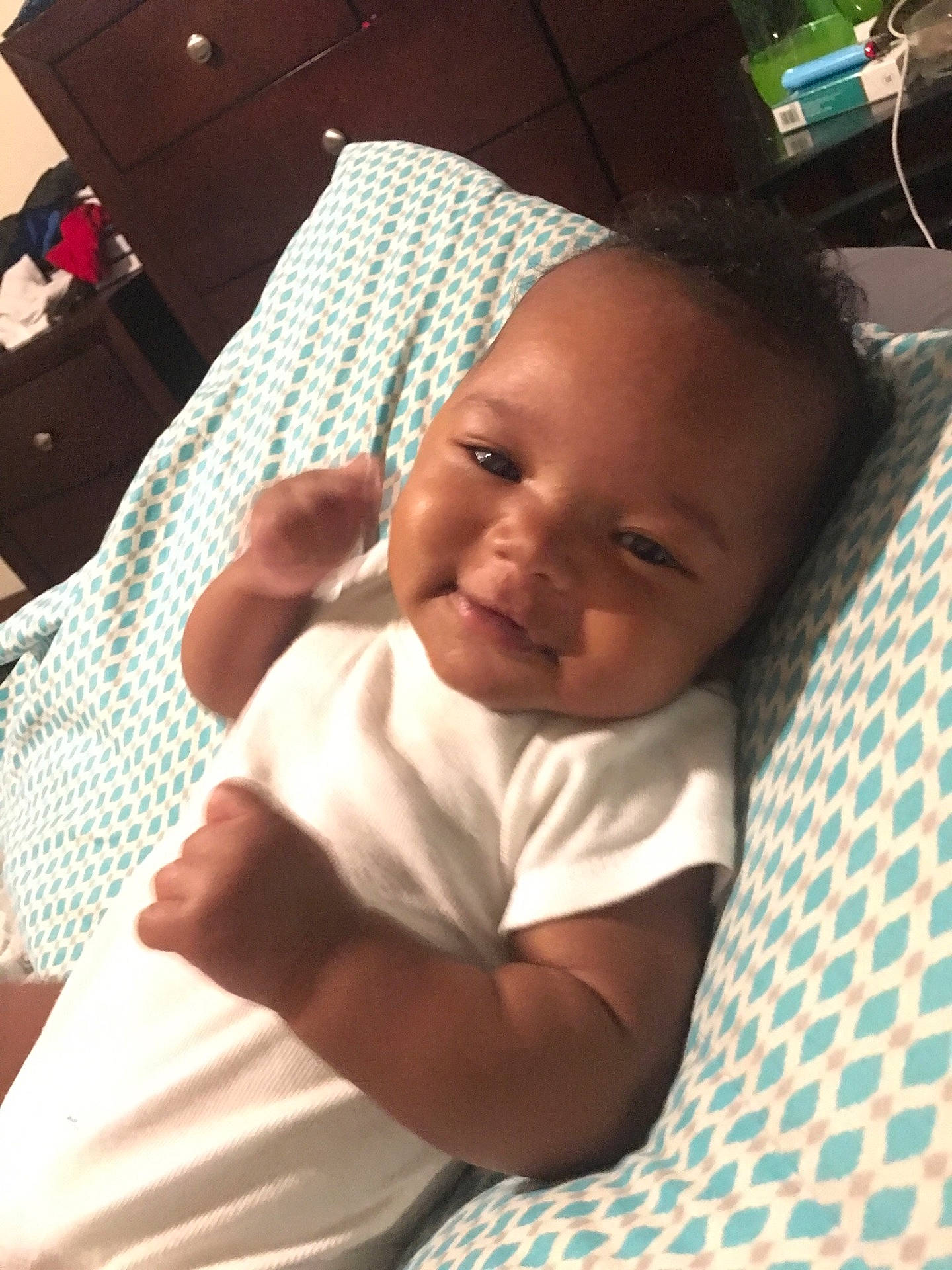 Tavion Jr joined the competition — help win amazing prizes! cheek, child, day, ear, eye, forehead, girl, head, infant, joy, nose, person, product, skin, smile, toddler