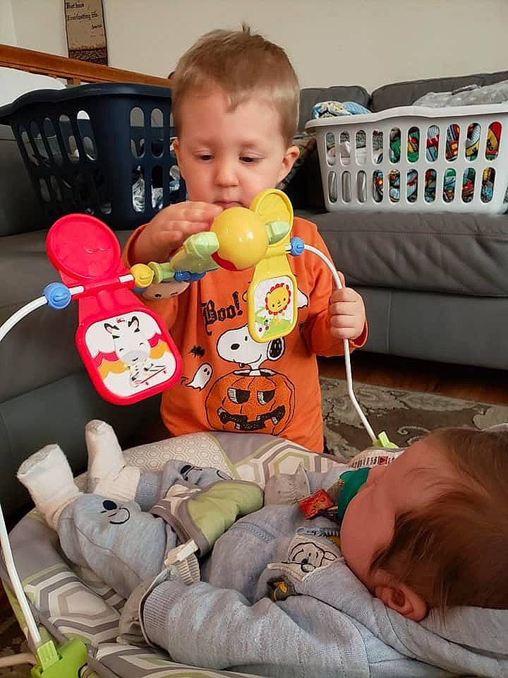 Lucas joined the competition — help win amazing prizes! baby, baby_products, baby_safety, baby_toddler_clothing, baby_toys, chair, cheek, child, comfort, face, facial_expression, fun, head, person, play, room, sharing, sitting, stuffed_toy, toddler