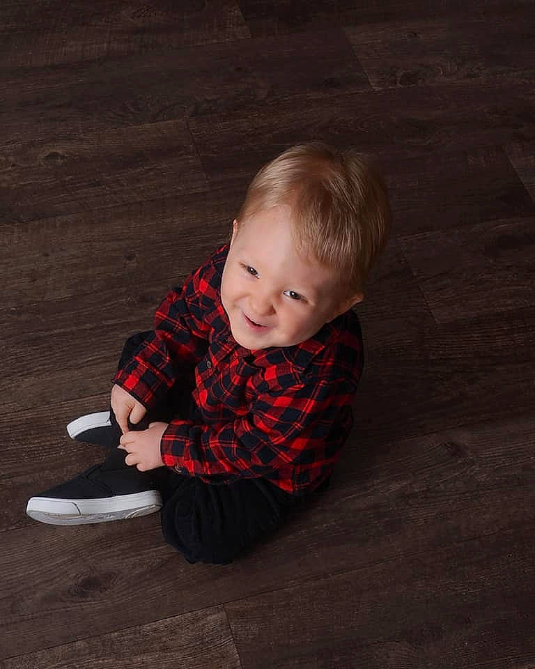 Lucas joined the competition — help win amazing prizes! baby, baby_toddler_clothing, crawling, eye, flash_photography, floor, flooring, fun, happy, hardwood, head, iris, joy, laminate_flooring, nose, person, plaid, sleeve, smile, varnish