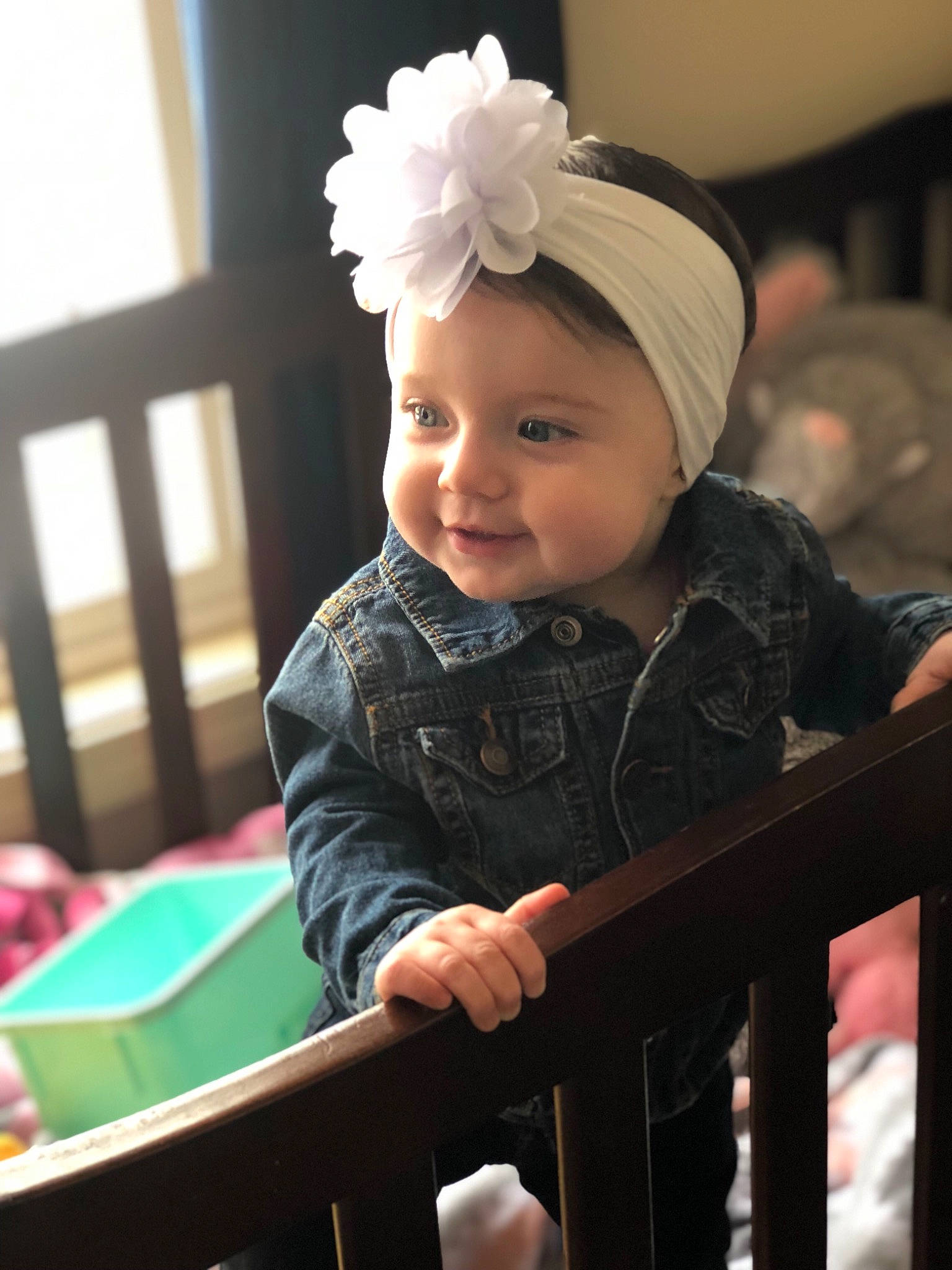 Saber joined the competition — help win amazing prizes! baby, baby_products, beauty, cheek, child, ear, eye, face, hair_accessory, head, headband, headgear, headpiece, human_body, joy, organ, person, pink, product, room