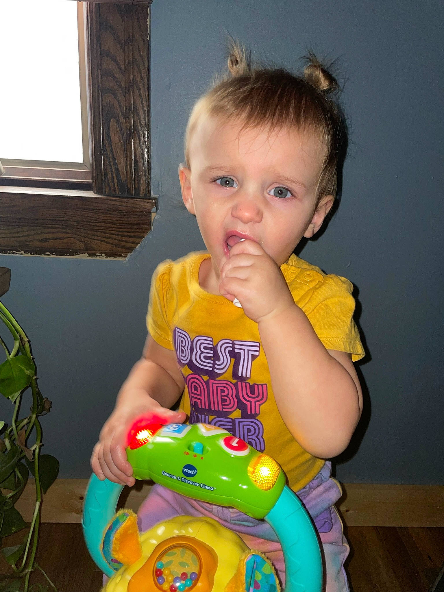 Everley joined the competition — help win amazing prizes! arm, baby, baby_playing_with_toys, baby_products, baby_toddler_clothing, baby_toys, cheek, child, fun, happy, iris, mirror, person, plastic, play, sitting, t_shirt, toddler, toy, toy_vehicle