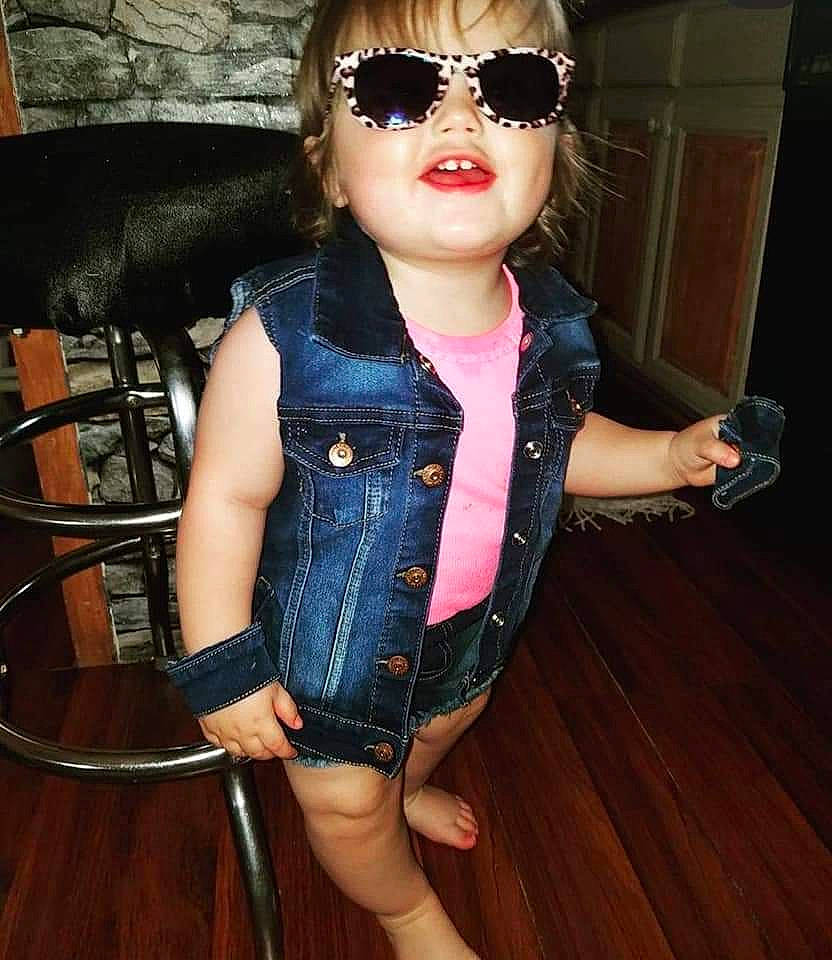 Claudia joined the competition — help win amazing prizes! bangs, barbie, black_hair, cool, doll, eyelash, eyewear, fashion_design, goggles, lip, necklace, person, skin, sleeve, street_fashion, sunglasses, thigh, toy, vision_care, waist