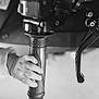 Jules a rejoint le concours — aidez-le/la à gagner de superbes lots ! black_and_white, child, child_hand, close_up, contrast, control, detail, grip, knob, lever, machine, mechanical, metal, monochrome, motorcycle_handlebar, small_hand, texture, vehicle_part, young_child, youth