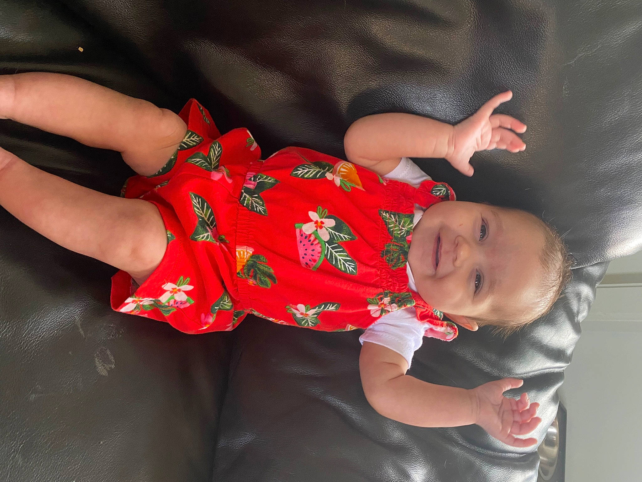 Graylynn is registered to the contest to win money with this photo: baby, baby_carriage, baby_toddler_clothing, cheek, child, comfort, finger, hand, happy, human_body, human_leg, joy, leg, mouth, person, product, skin, sleeve, smile, textile