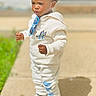 toddler, child, hoodie, white_clothing, sunglasses, outdoor, sidewalk, shadow, greenery, steps, serious_expression, sneakers, sunlight, daylight, cute, portrait, standing, young_child, casual_clothing, fashion