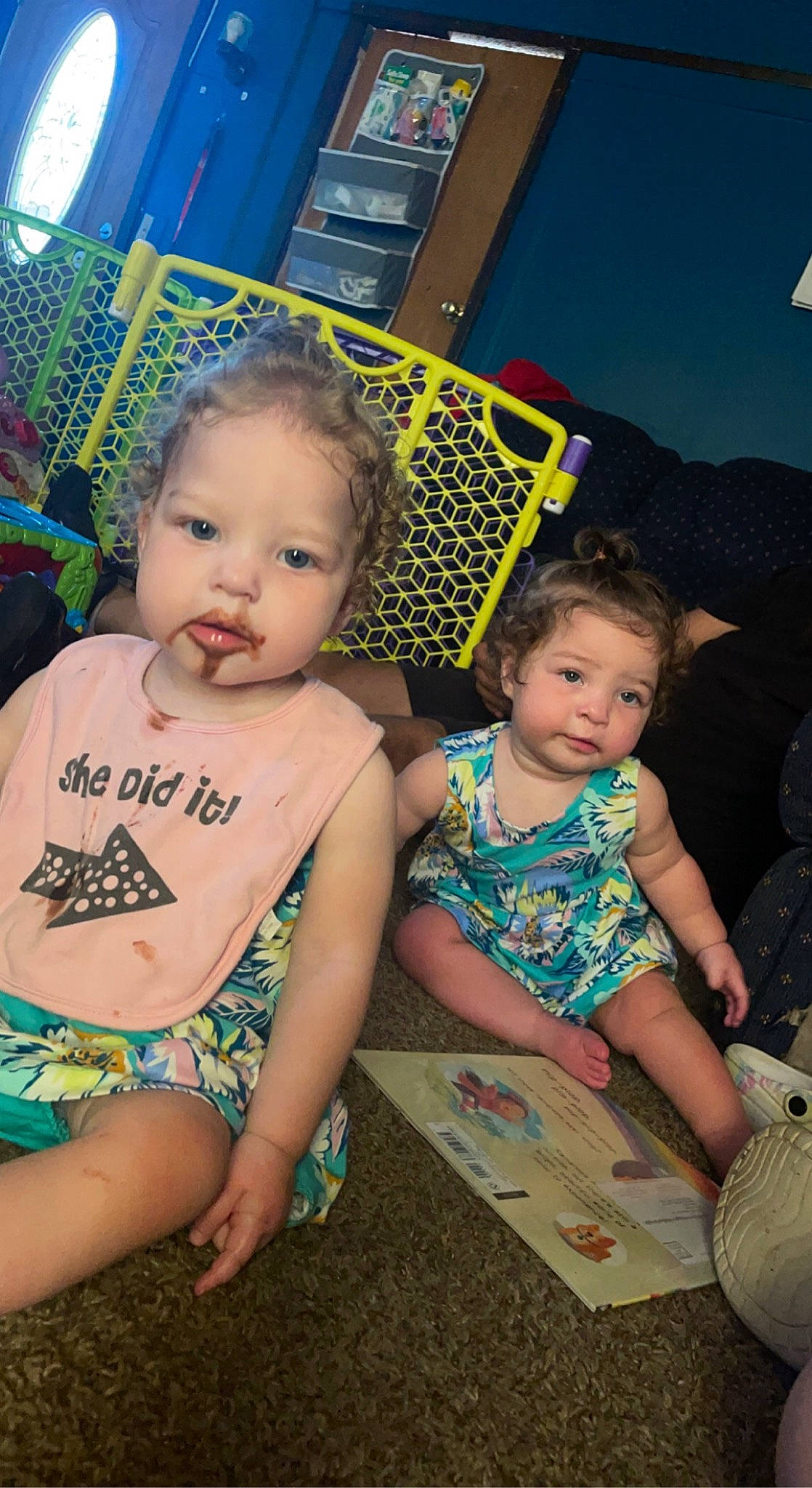 Reign is registered to the contest to win money with this photo: baby, baby_toddler_clothing, chair, child, event, eye, fun, hairstyle, happy, iris, leisure, people, person, play, room, sitting, skin, snapshot, standing, t_shirt