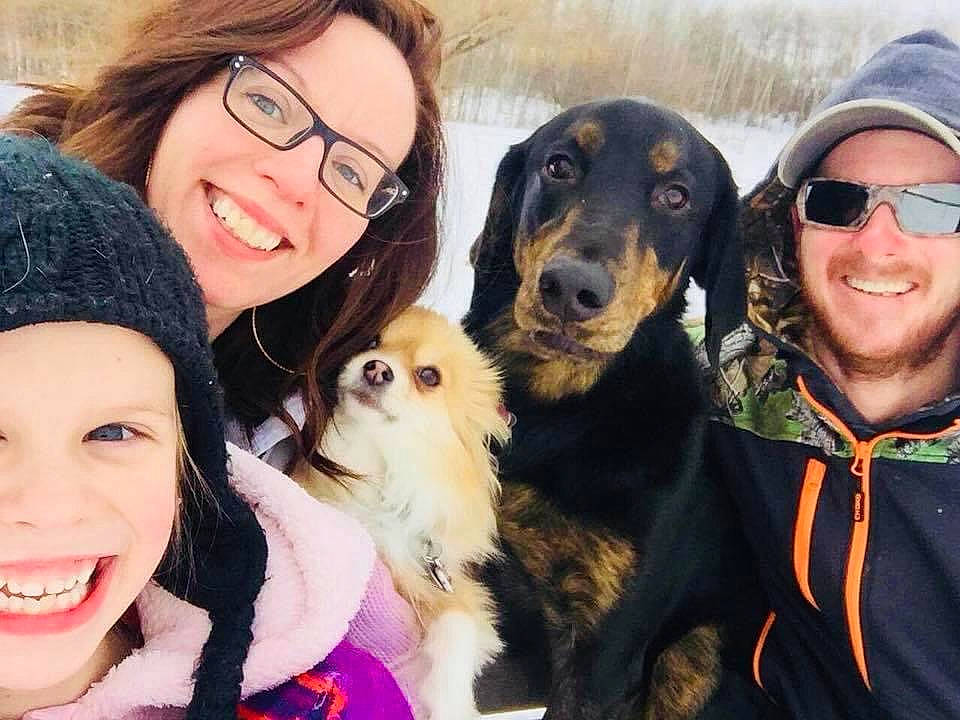 Chase is registered to the contest to win money with this photo: canidae, cap, carnivore, companion_dog, dog, dog_breed, eyewear, friendship, fun, fur, goggles, happy, people, recreation, selfie, smile, snow, sporting_group, travel, vertebrate
