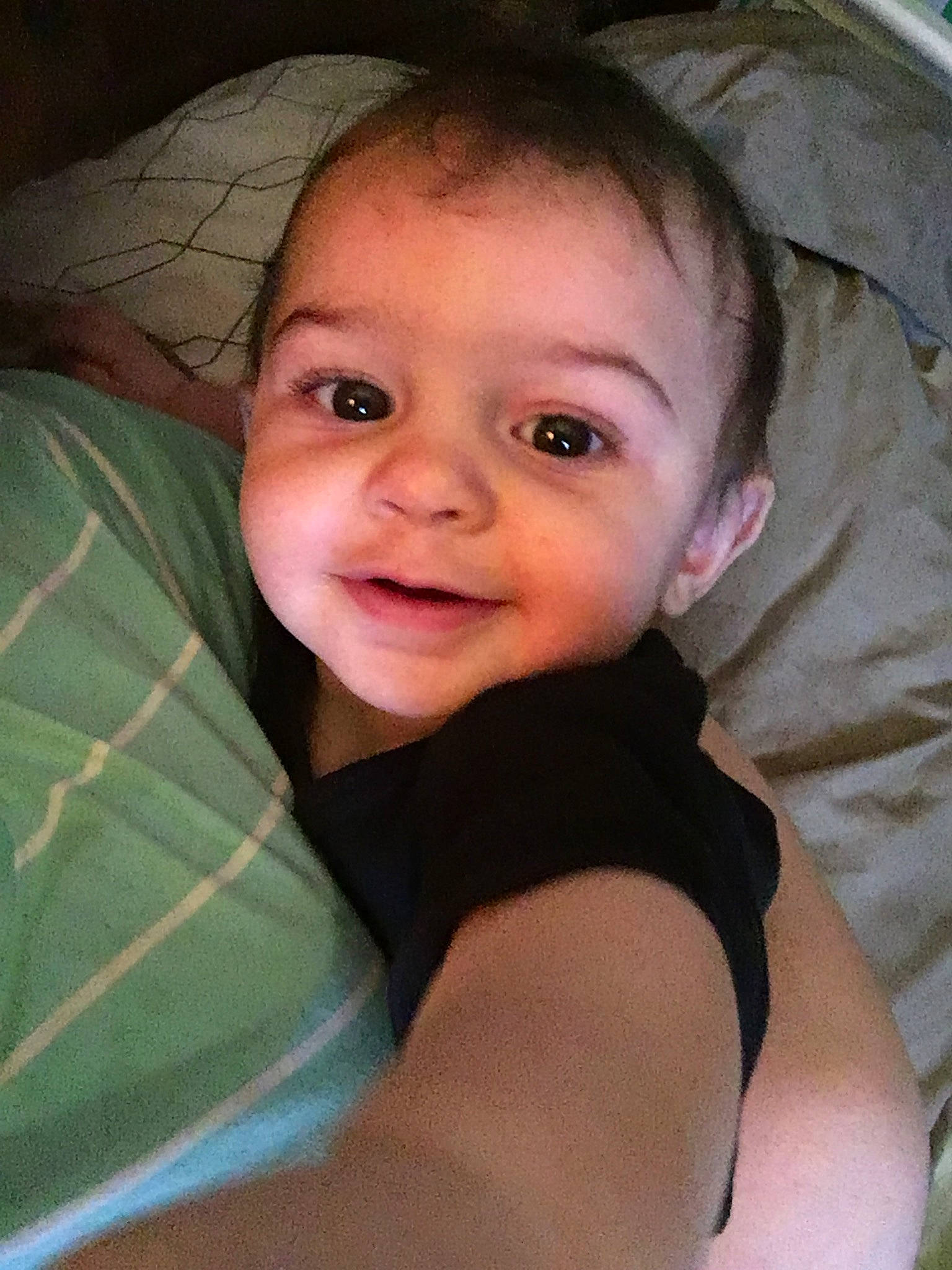 Amadeus is registered to the contest to win money with this photo: baby, cheek, child, chin, ear, eye, eyebrow, face, forehead, head, iris, lip, mouth, nose, person, skin, smile, toddler