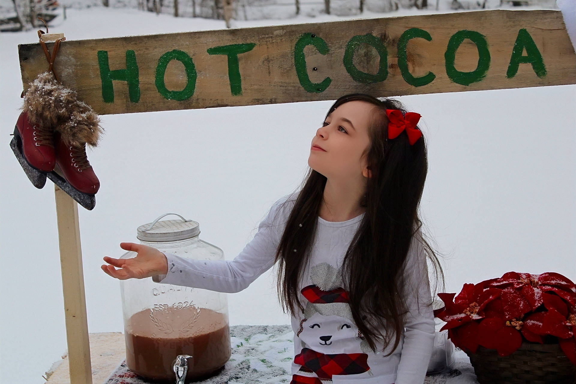 Jessica-lynn joined the competition — help win amazing prizes! box, carmine, design, event, eyewear, fashion, flower, font, freezing, fun, fur, happy, person, petal, red, shipping_box, sign, signage, textile, white