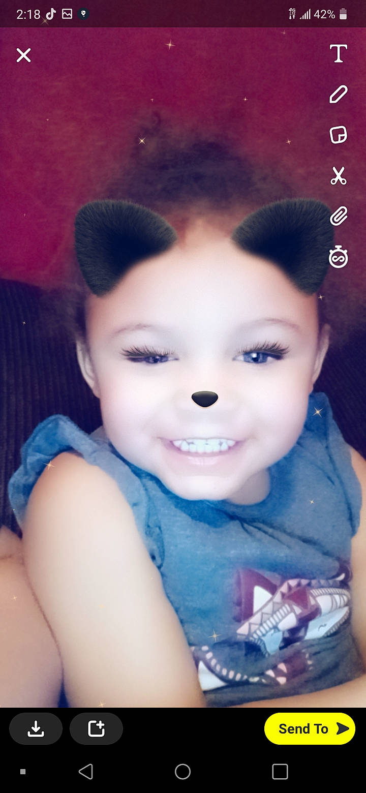 Raelynn is registered to the contest to win money with this photo: black_hair, cheek, chin, cool, ear, eyebrow, eyelash, facial_expression, flash_photography, forehead, happy, iris, jaw, joy, lip, mouth, nose, person, pink, purple