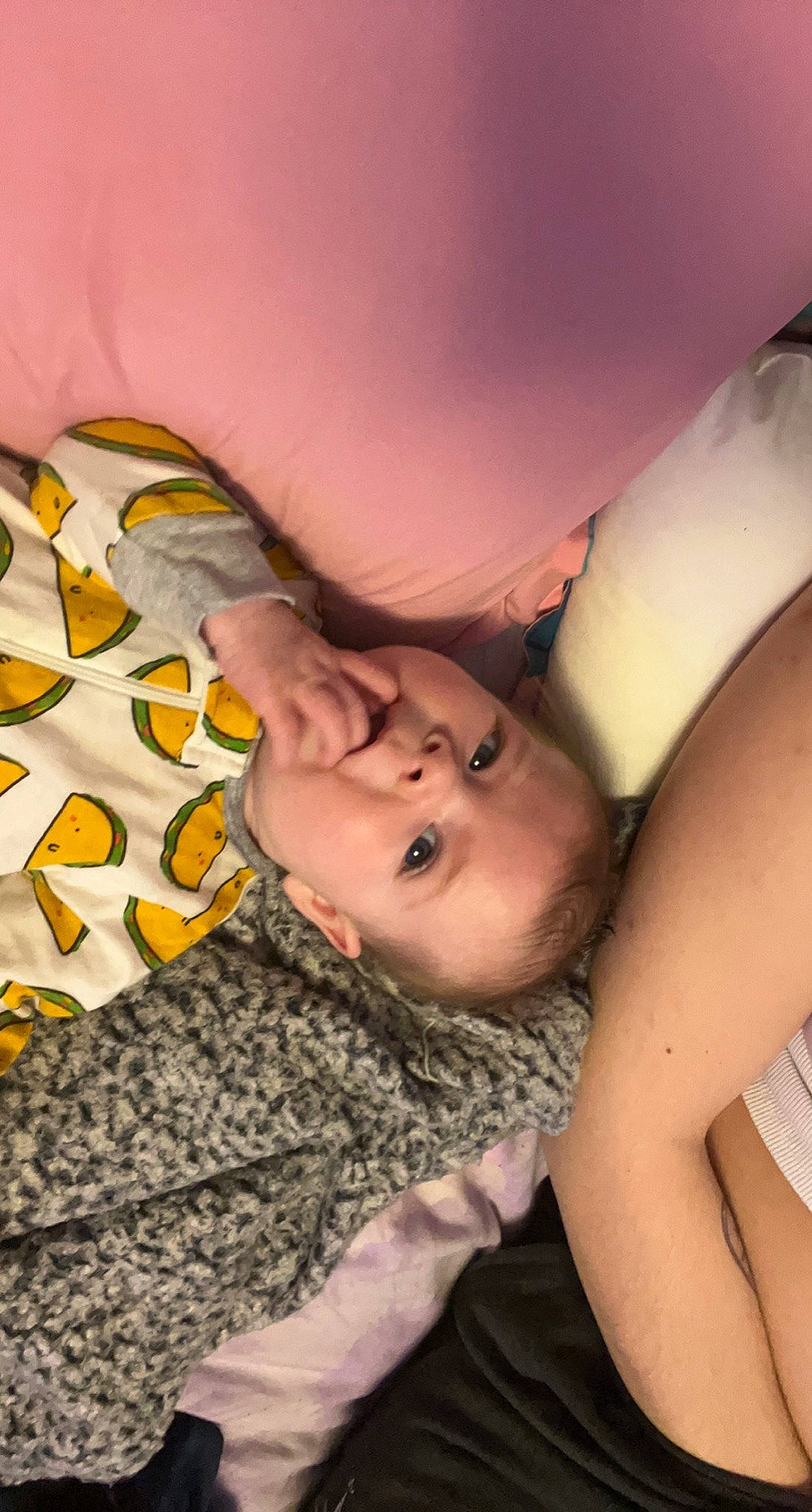 Roselyn joined the competition — help win amazing prizes! abdomen, baby, chest, child, comfort, elbow, eye, finger, fun, gesture, happy, head, human_body, mouth, neck, nose, person, room, skin, toddler