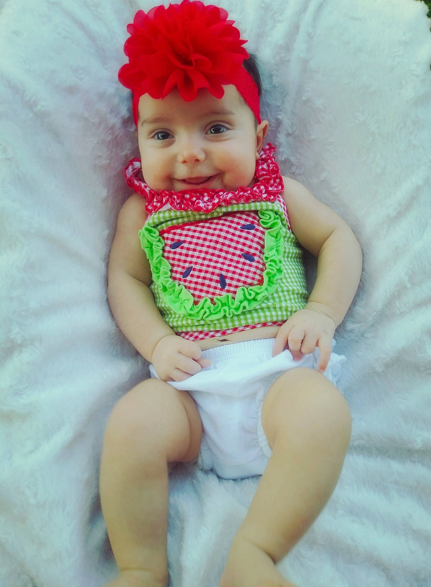 Eden is registered to the contest to win money with this photo: baby, child, headwear, knitting, person, toddler