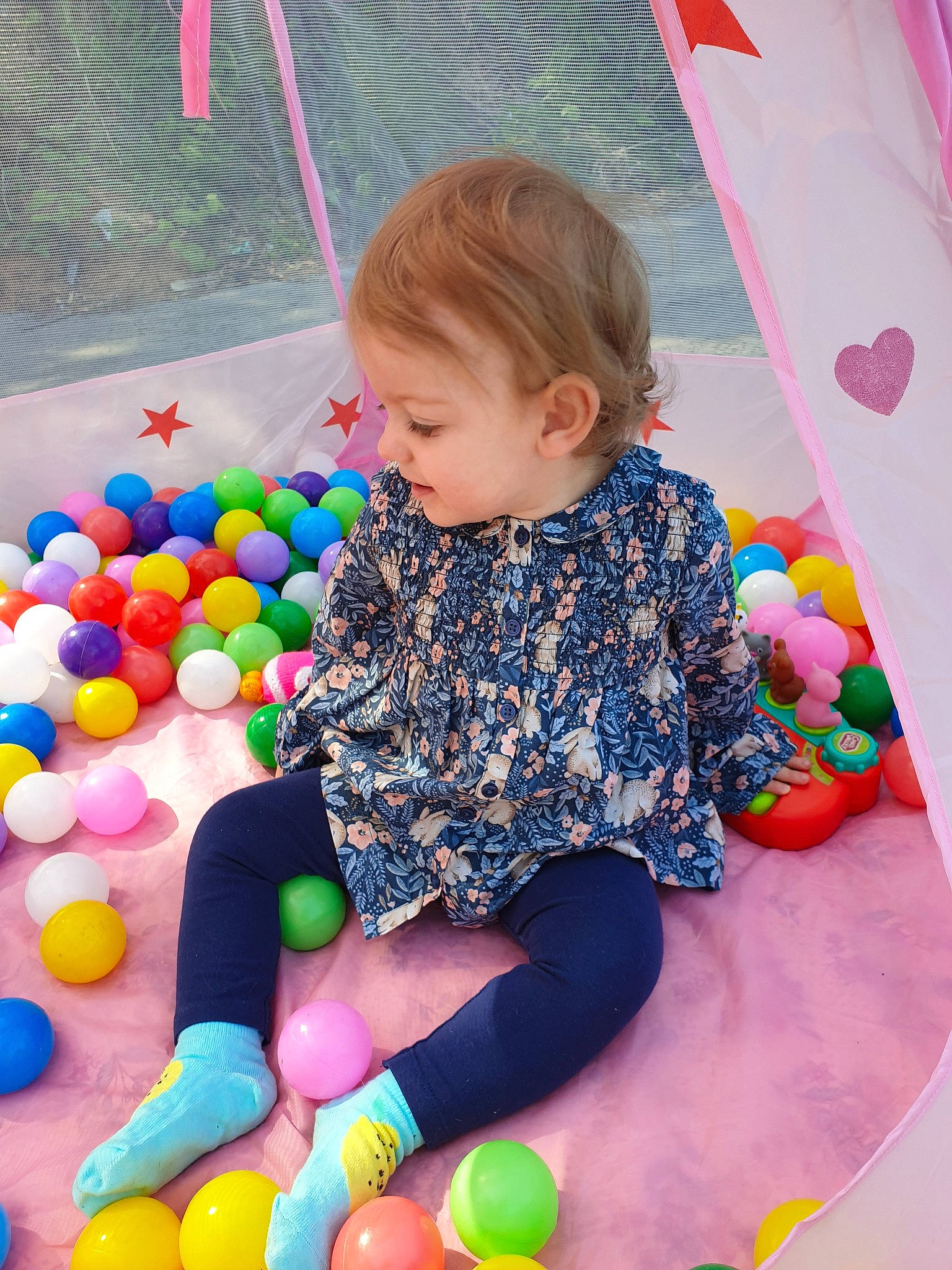Maisie joined the competition — help win amazing prizes! child, fun, party, person, play, smile, toddler, toy