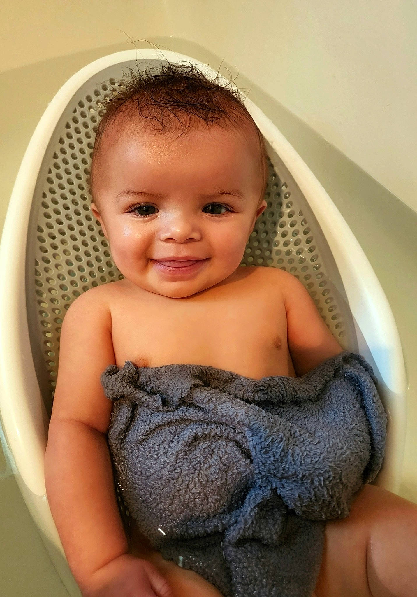 Rylan joined the competition — help win amazing prizes! arm, baby_toddler_clothing, chin, comfort, eye, eyebrow, face, facial_expression, finger, gesture, hair, hand, iris, joy, lip, mouth, neck, nose, organ, person