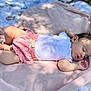 Ida-Belle joined the competition — help win amazing prizes! baby, sleeping, outdoor, blanket, pink, infant, peaceful, sunlight, shadow, soft, cute, clothing, nature, relaxing, portrait, child, toddler, resting, skin, hair