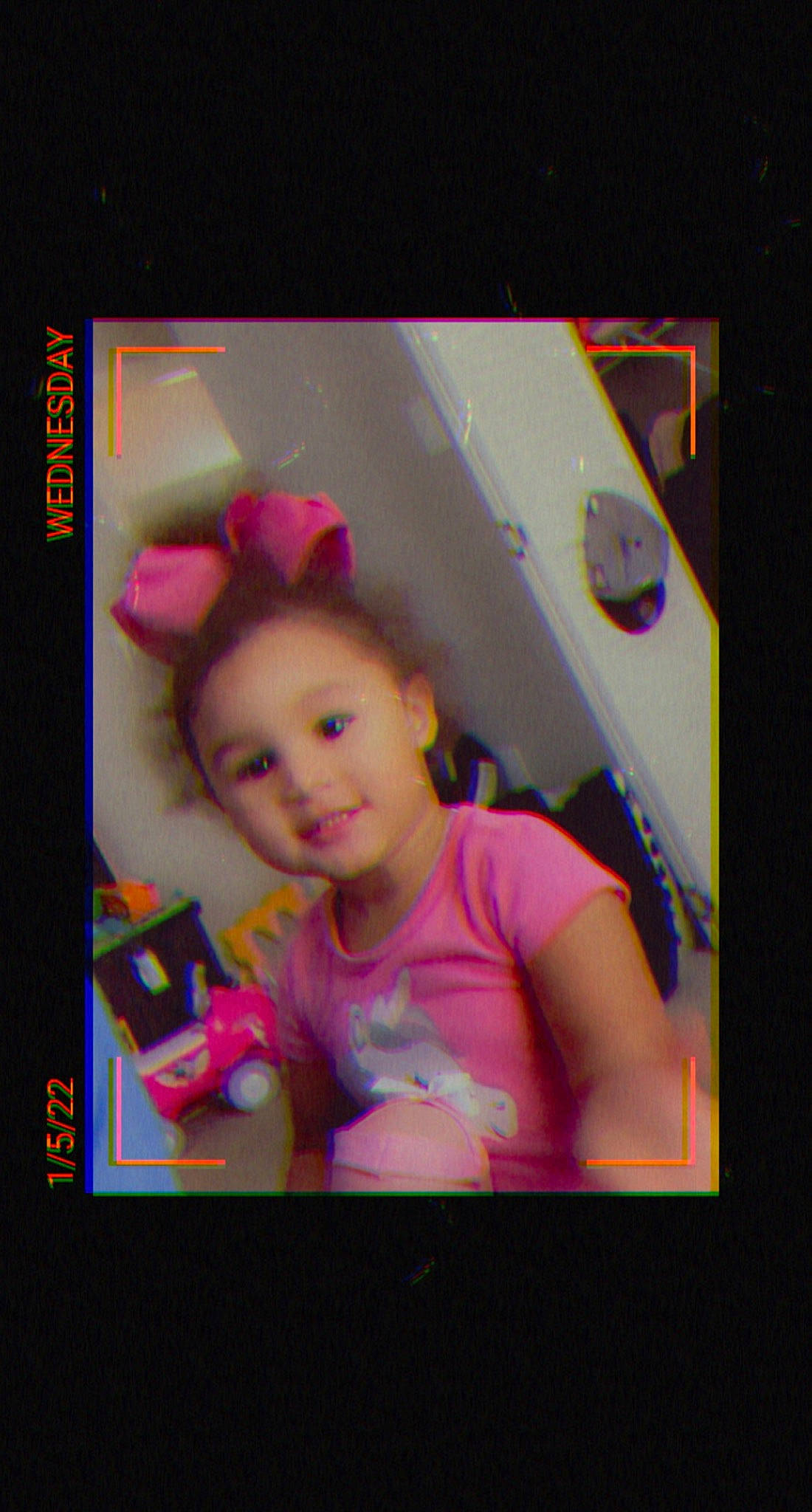 Miracle joined the competition — help win amazing prizes! art, baby, baby_toddler_clothing, cheek, design, display_device, electronic_device, flash_photography, font, magenta, material_property, pattern, person, pink, purple, rectangle, room, t_shirt, toddler, violet