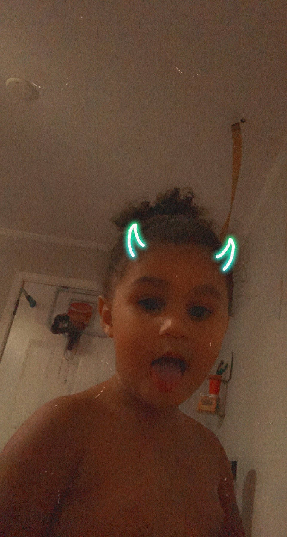 Miracle joined the competition — help win amazing prizes! barechested, bathing, bathroom, chest, ear, eyelash, eyewear, fashion_accessory, forehead, fun, hair_accessory, happy, headpiece, jaw, neck, person, room, selfie, sunglasses, surprise