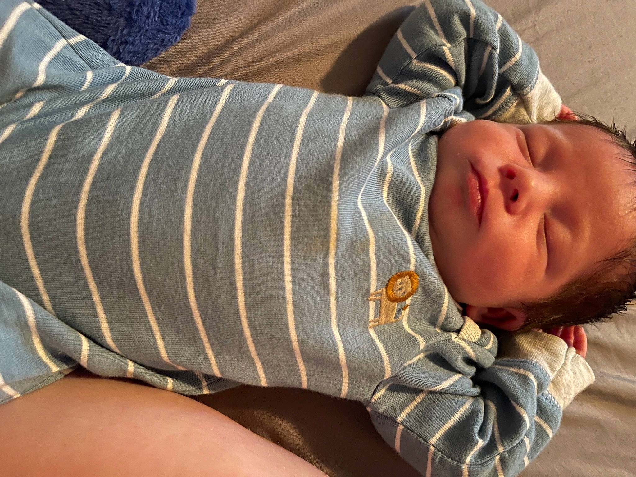 Damien joined the competition — help win amazing prizes! baby, baby_toddler_clothing, cheek, child, comfort, elbow, finger, human_body, human_leg, joint, knee, linens, nose, pattern, person, skin, sleeve, sock, thigh, toddler