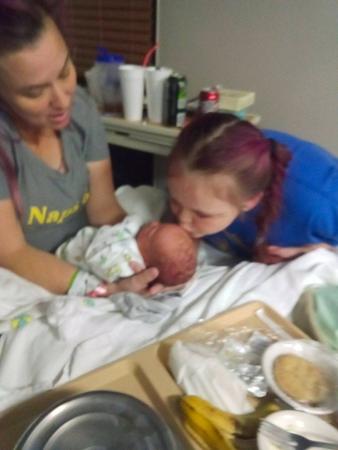 Elizabeth is registered to the contest to win money with this photo: baby, bowl, child, childbirth, comfort, comfort_food, cooking, drinkware, event, food, person, plate, serveware, service, sharing, t_shirt, tableware, toddler