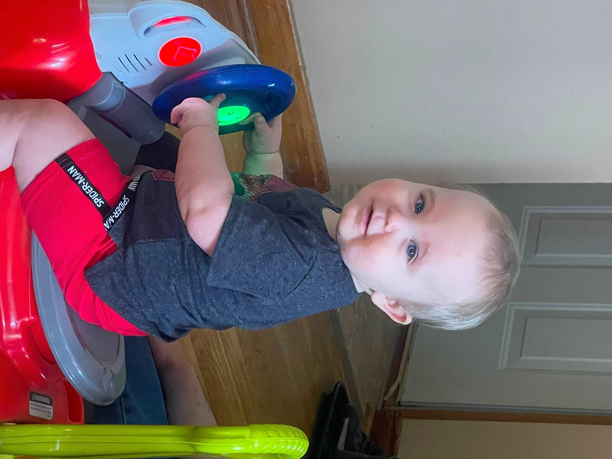 Sullivan joined the competition — help win amazing prizes! arm, baby, baby_products, baby_toddler_clothing, carmine, child, elbow, electric_blue, finger, fun, human_body, human_leg, leg, nail, person, smile, sock, sportswear, thigh, toddler