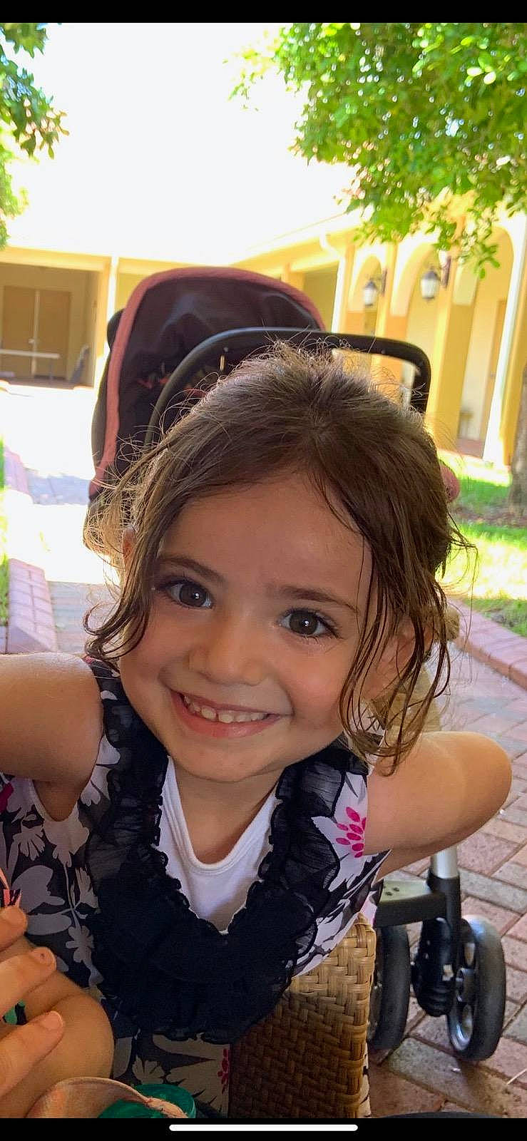 Lydia joined the competition — help win amazing prizes! black_hair, brown_hair, child, child_model, ear, fashion_accessory, fawn, forehead, hair, hair_accessory, hair_coloring, hair_tie, hairstyle, headband, headgear, joy, long_hair, person, smile