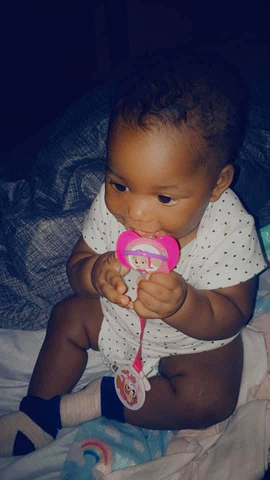 Kassidy joined the competition — help win amazing prizes! abdomen, baby, black_hair, cheek, child, person, skin, toddler