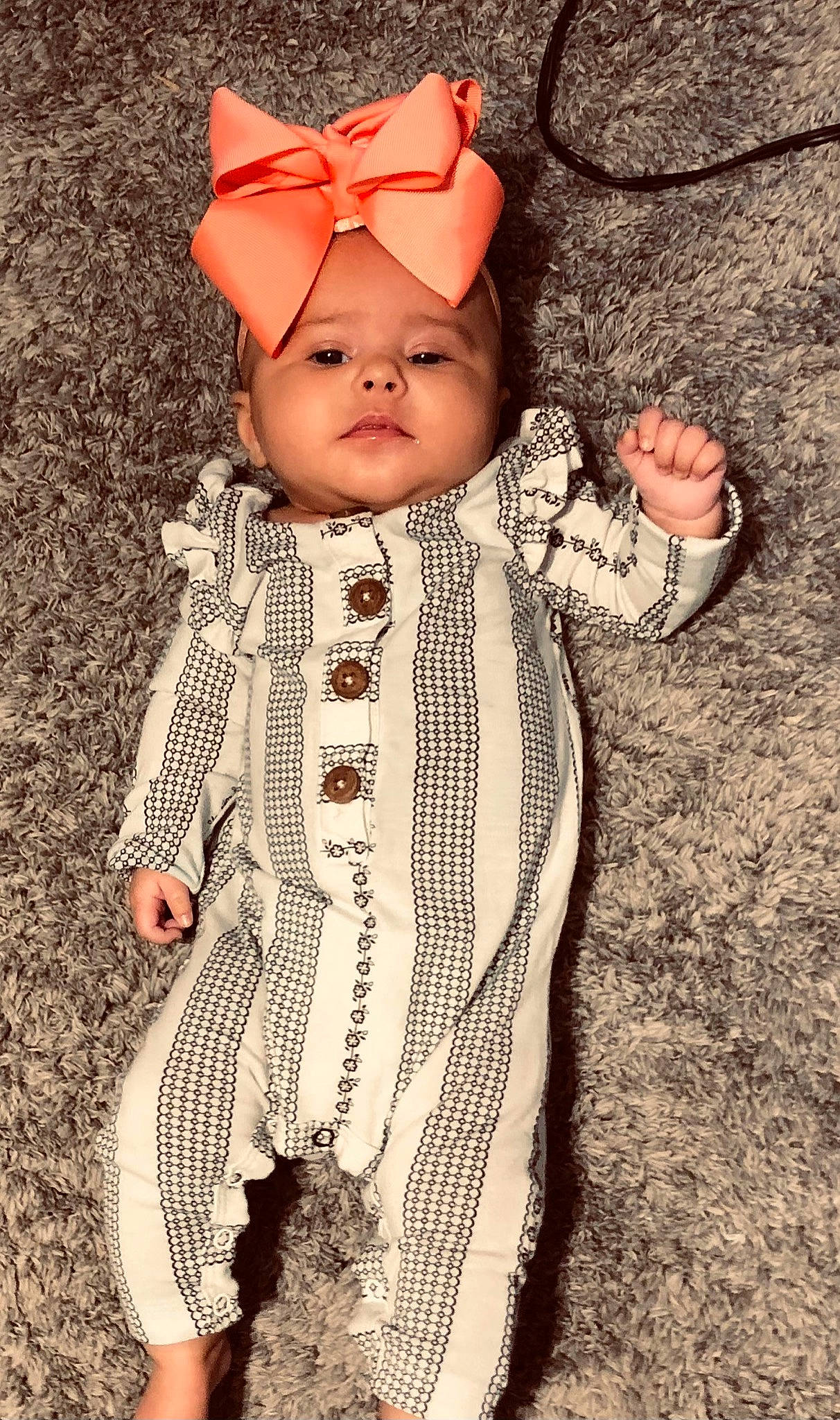 Blakelee joined the competition — help win amazing prizes! art, baby, baby_toddler_clothing, cap, collar, costume_hat, eye, fashion_design, formal_wear, fur, happy, headgear, headpiece, headwear, human_body, party_hat, pattern, peach, person, sleeve