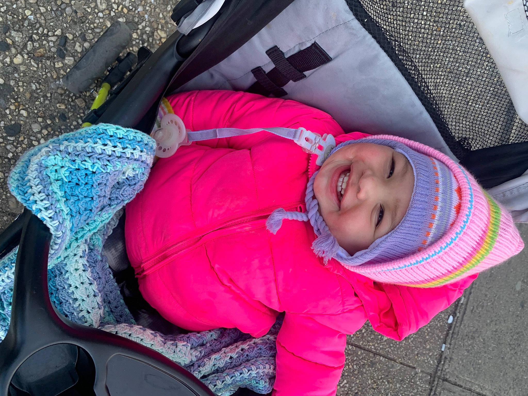 Jayleen joined the competition — help win amazing prizes! baby, baby_carriage, baby_products, baby_toddler_clothing, carmine, child, comfort, electric_blue, fun, grass, headwear, joy, lap, leisure, magenta, nap, person, plant, sitting, smile