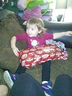 Anastasia is registered to the contest to win money with this photo: baby, car_seat, chair, child, person, play, sitting, toddler