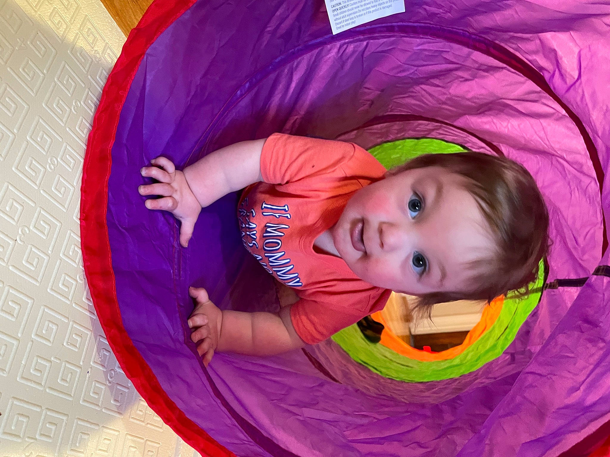 Westley is registered to the contest to win money with this photo: baby, baby_products, baby_toddler_clothing, beauty, child, circle, comfort, electric_blue, fun, happy, iris, leisure, magenta, person, pink, product, purple, skin, smile, surprise