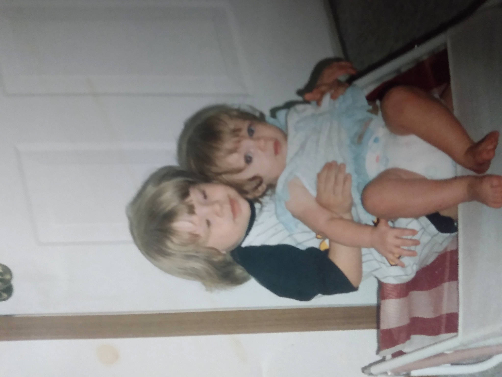 Robbie is registered to the contest to win money with this photo: baby, child, comfort, elbow, fun, happy, person, room, sitting, smile, thumb, toddler