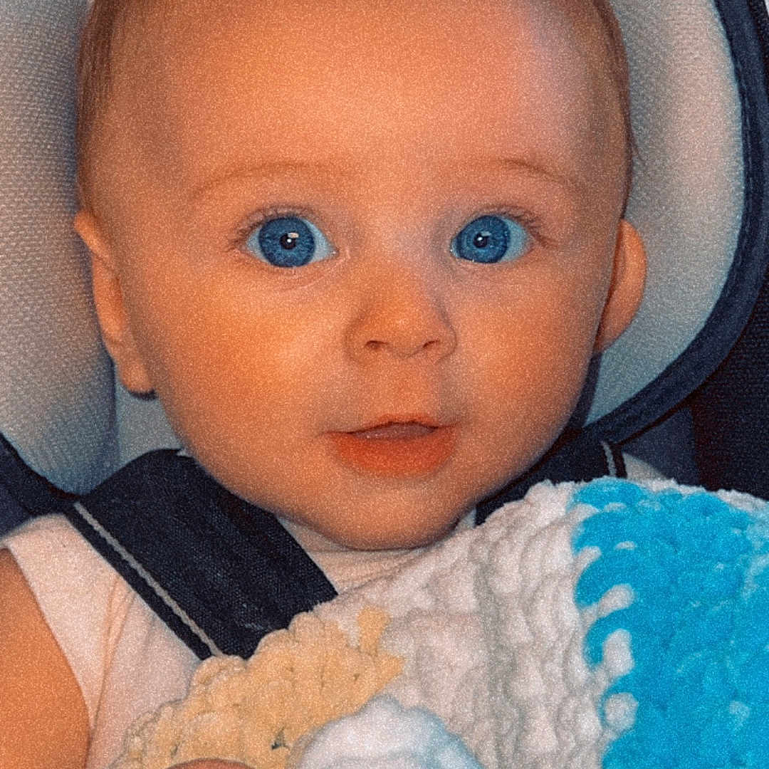 Asher joined the competition — help win amazing prizes! baby, blanket, bodypart, clothing, cushion, face, finger, furniture, hand, happy, hat, head, homedecor, newborn, pants, person, photography, portrait, quilt, smile