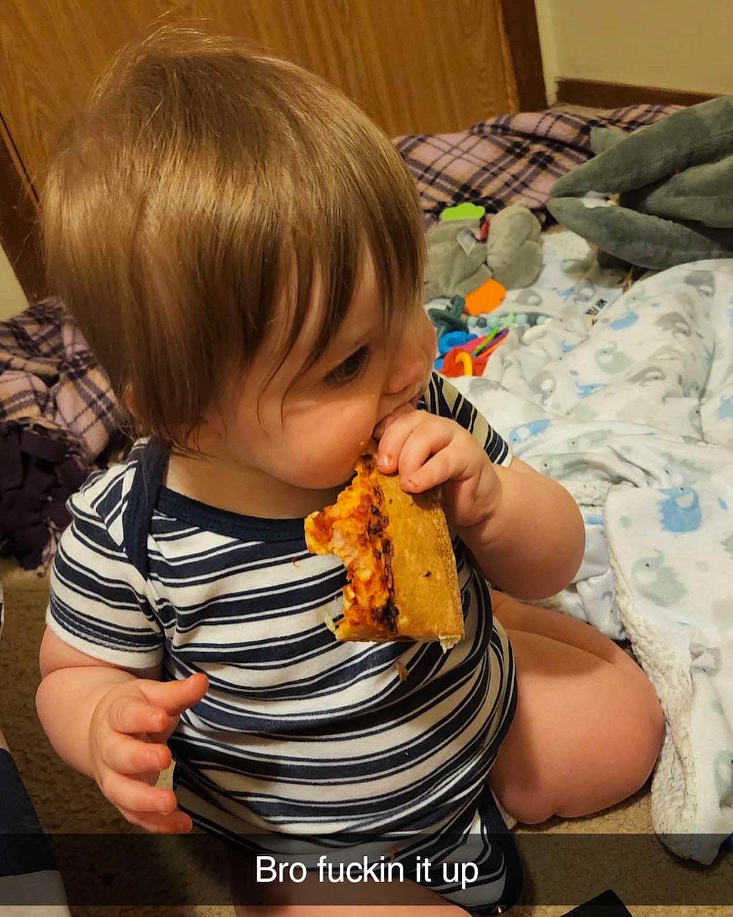 Cory joined the competition — help win amazing prizes! baby, biting, child, comfort, comfort_food, cooking, cuisine, dish, eating, finger, finger_food, food, food_craving, ingredient, junk_food, person, play, sitting, sweetness, thumb