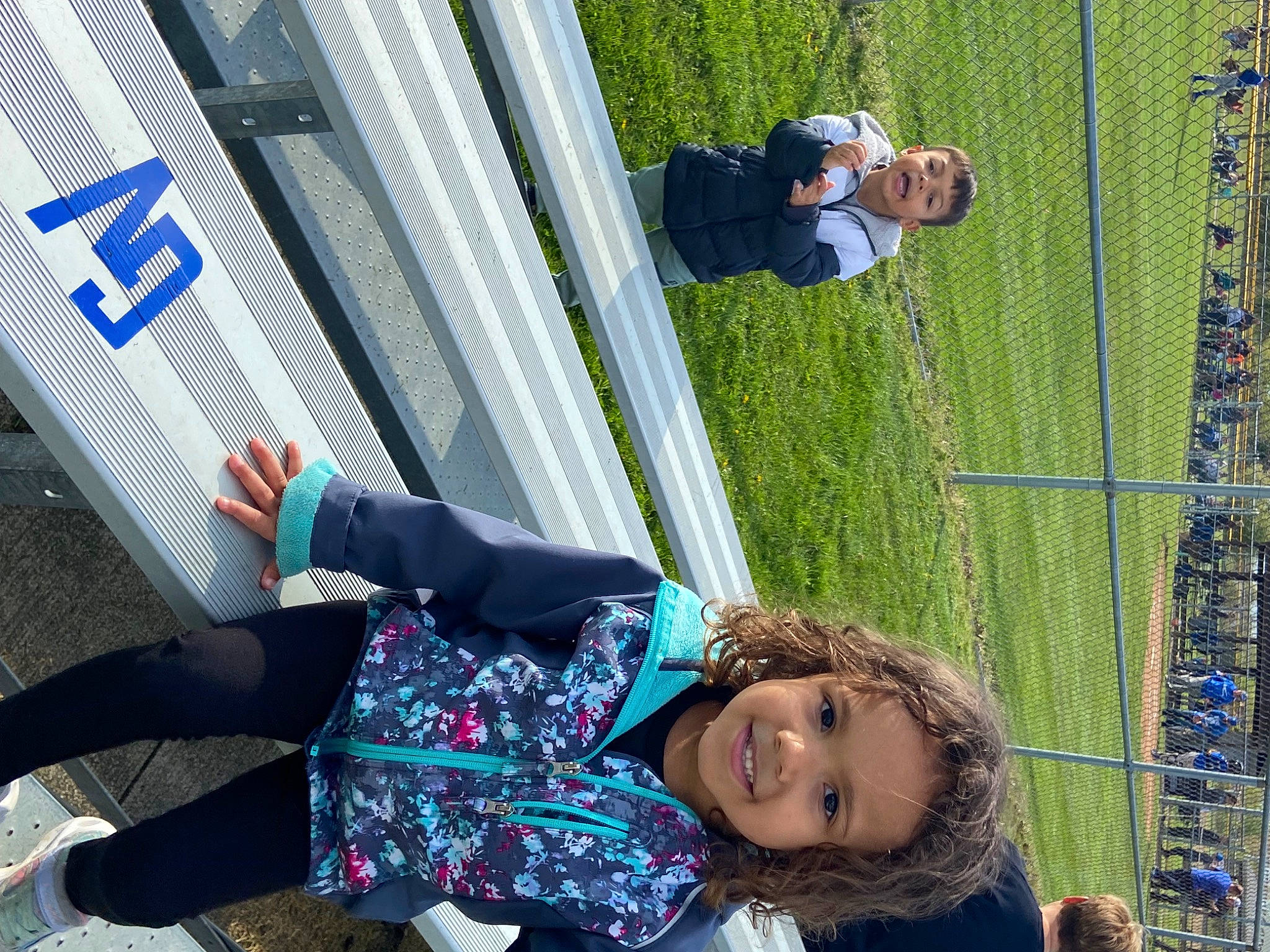 Alaiya is registered to the contest to win money with this photo: adventure, child, city, clothing, electric_blue, fun, grass, happy, joy, leisure, net, pattern, person, plant, recreation, sitting, smile, sunglasses, toddler, tree