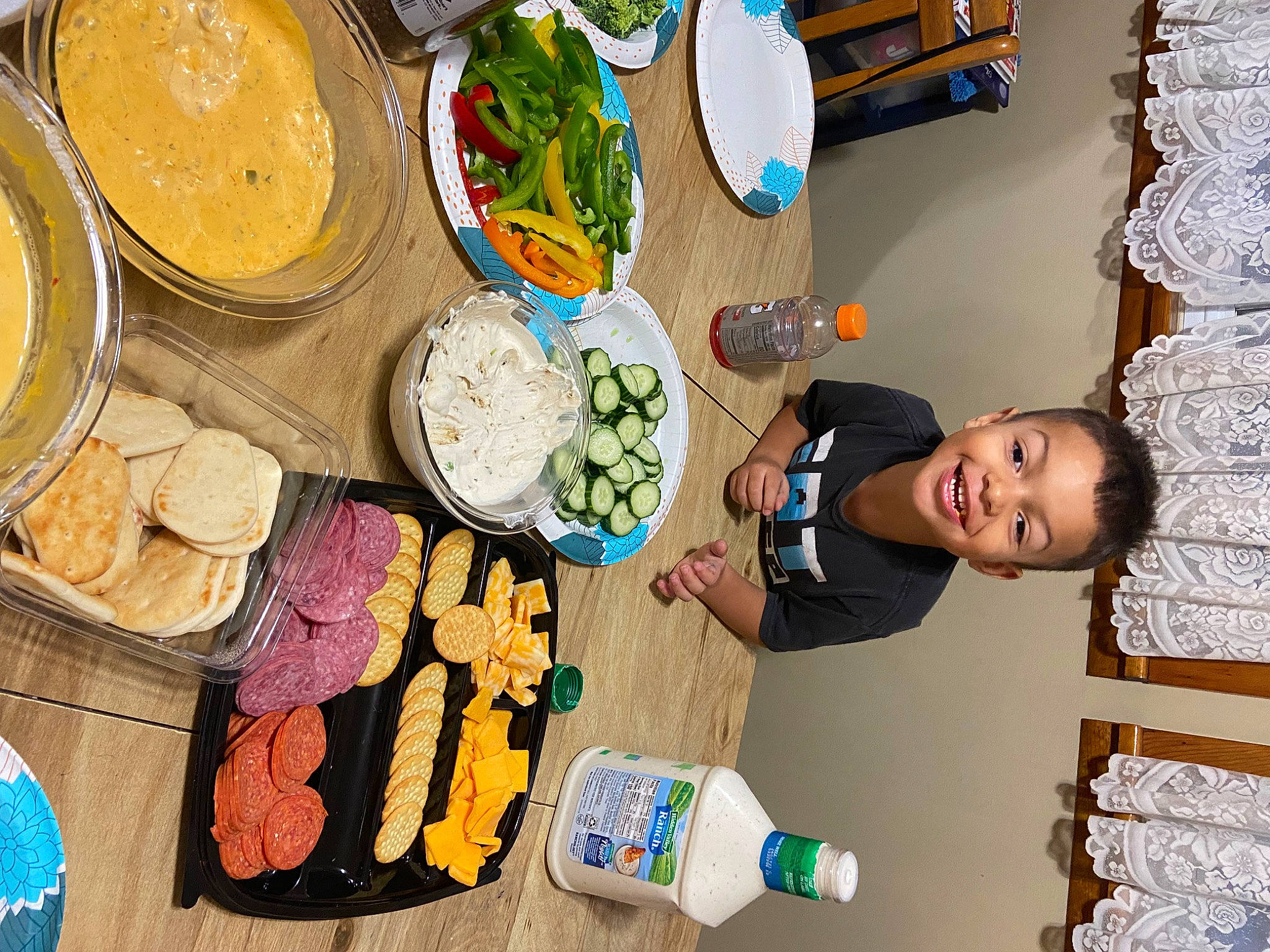 Emmitt is registered to the contest to win money with this photo: circle, comfort_food, cooking, cuisine, delicacy, dish, dishware, finger_food, food, ingredient, joy, junk_food, meal, person, plate, platter, recipe, sweetness, table, tableware