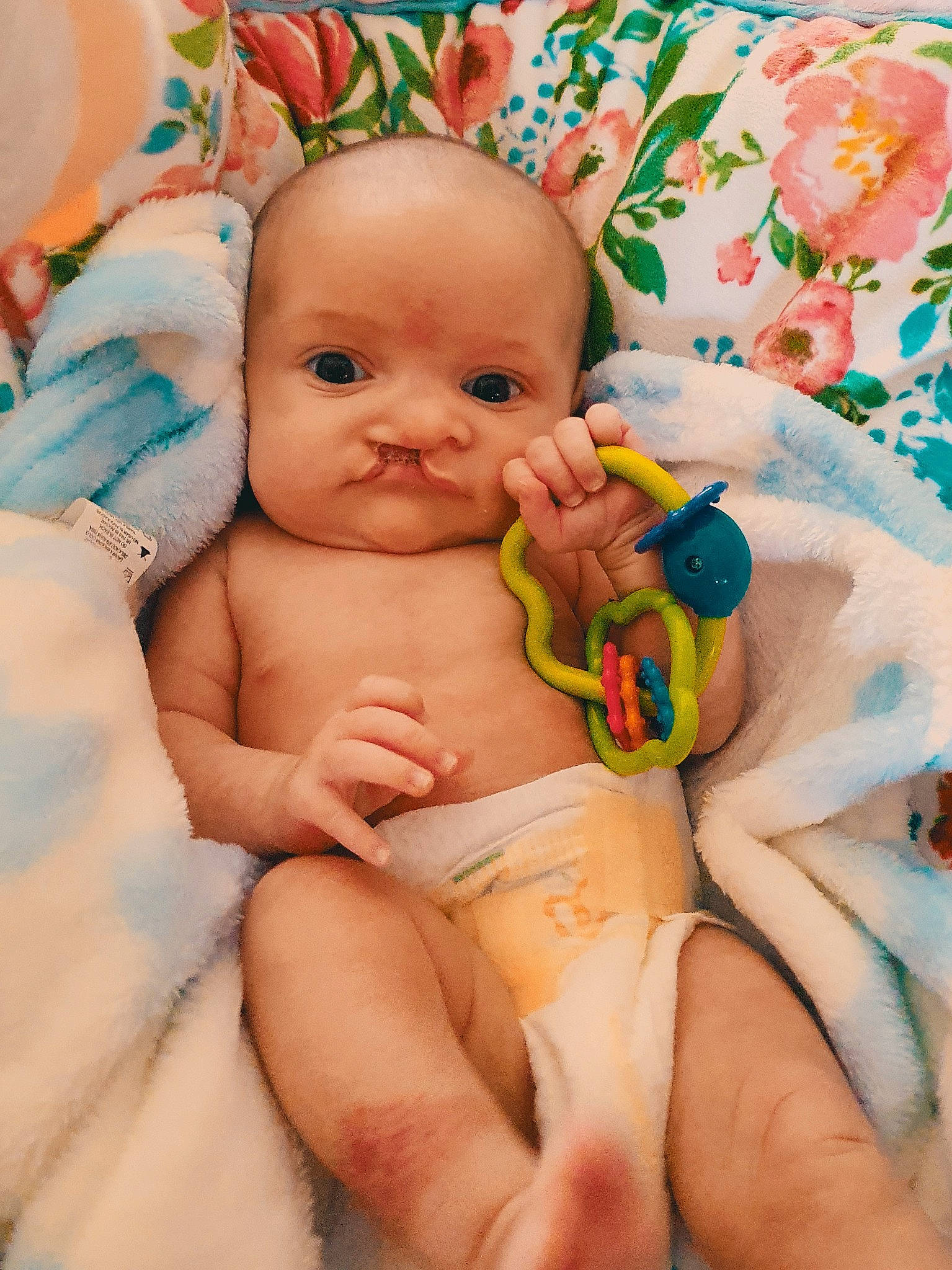 Astrid joined the competition — help win amazing prizes! abdomen, baby, baby_products, baby_toddler_clothing, cheek, child, diaper, finger, flesh, foot, hand, linens, nail, peach, person, skin, stomach, toddler, toe