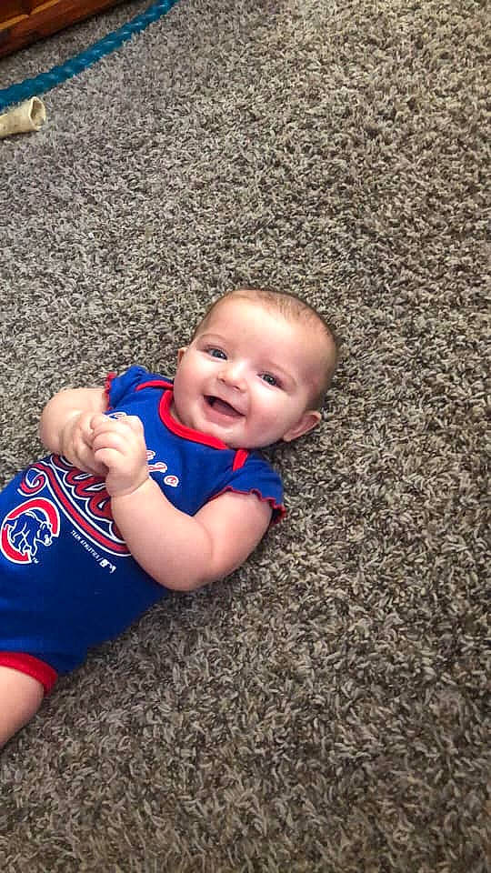 Addison joined the competition — help win amazing prizes! baby, child, fun, joy, person, play, skin, toddler