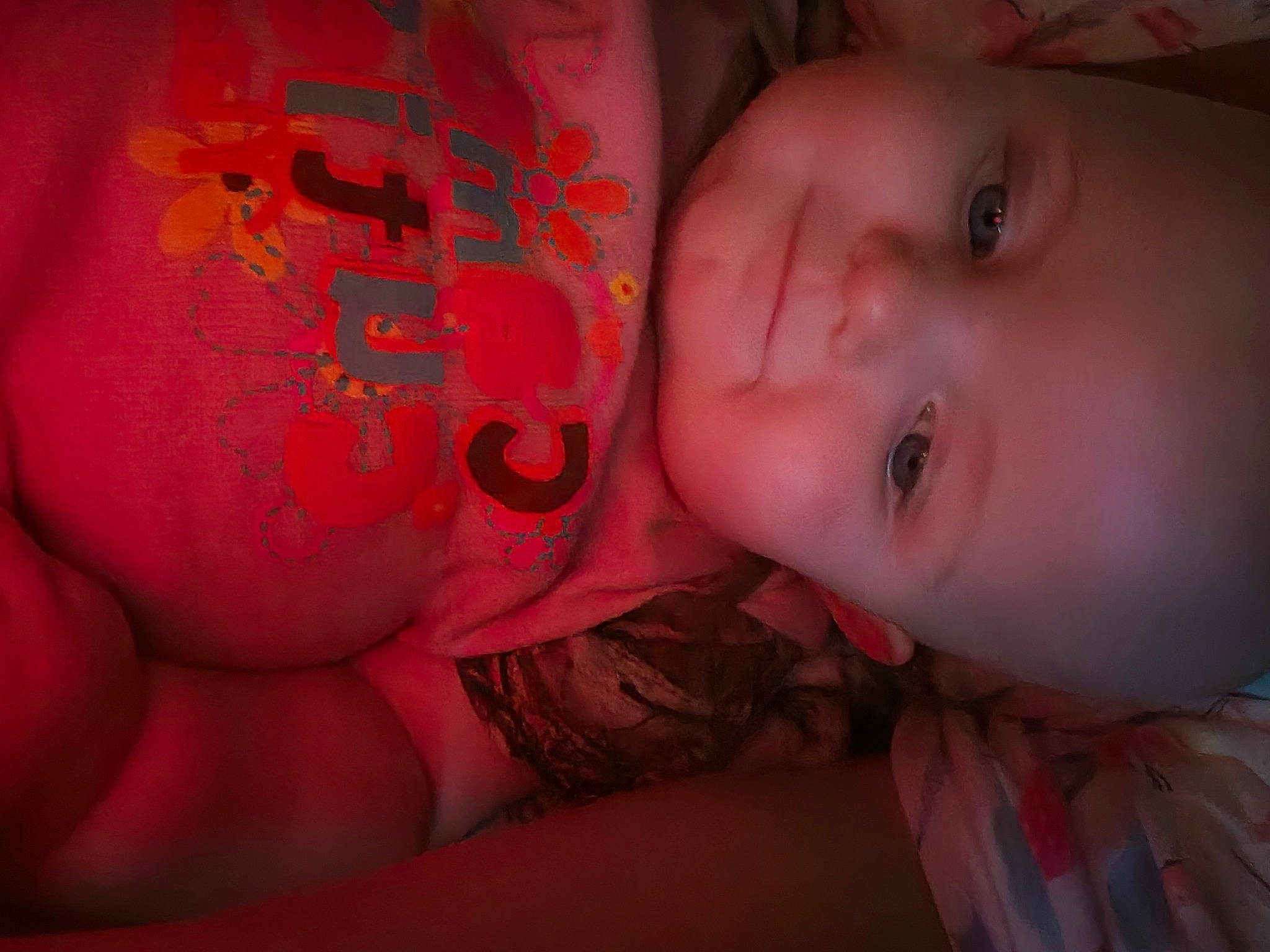 Brylynn Idamae is registered to the contest to win money with this photo: abdomen, baby, beauty, cheek, chest, eyelash, finger, flash_photography, happy, human, lip, mouth, muscle, neck, nose, person, pink, skin, textile, toddler