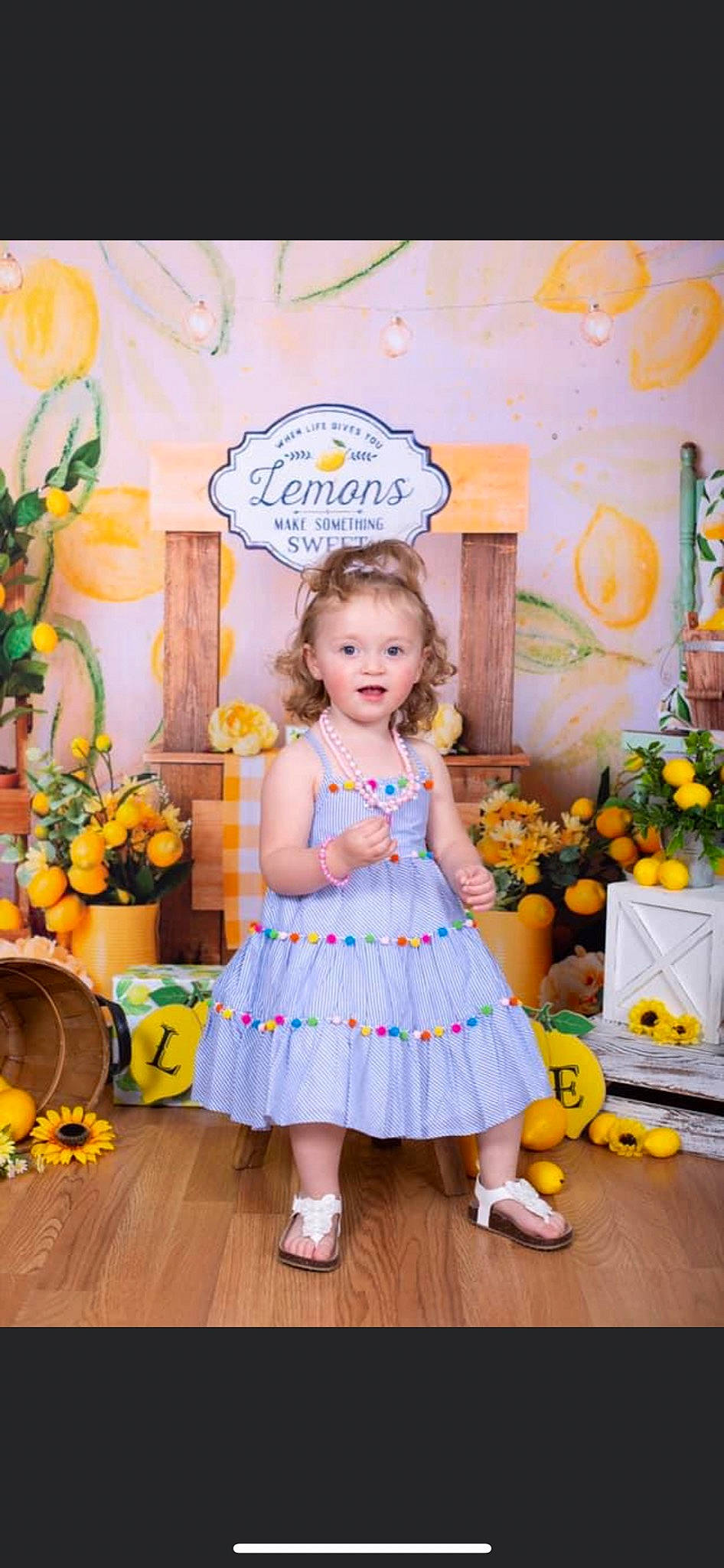 Harper is registered to the contest to win money with this photo: baby_toddler_clothing, beauty, child, dress, event, flower, fun, happy, orange, party, party_supply, peach, person, pink, plant, purple, room, spring, summer, toddler