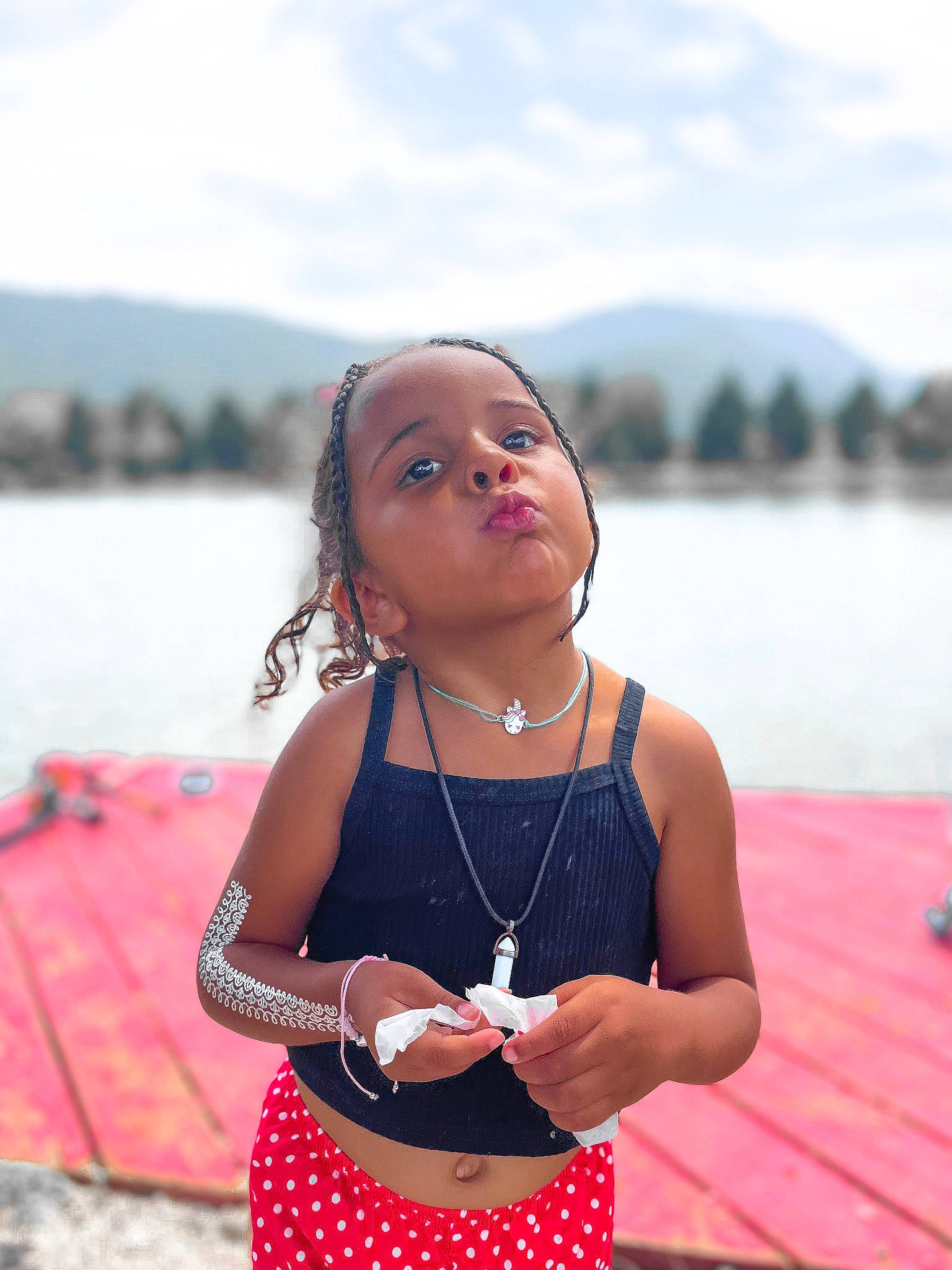 Jordynn Nichole-khaliana joined the competition — help win amazing prizes! arm, black_hair, cloud, cool, eyewear, flash_photography, fun, happy, head, human_body, jewellery, lake, leisure, magenta, neck, person, pink, sky, summer, waist