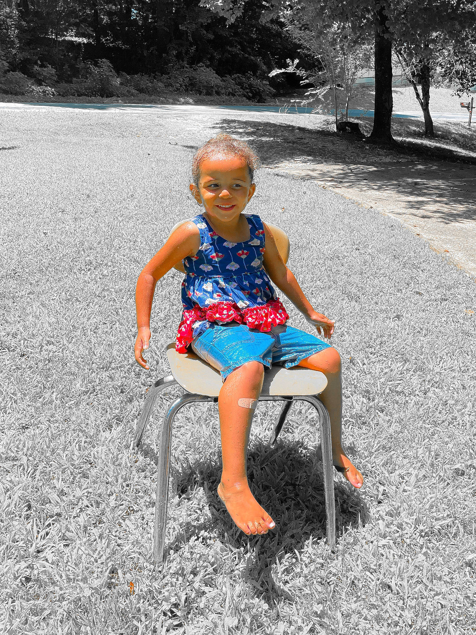 Jordynn Nichole-khaliana joined the competition — help win amazing prizes! asphalt, barefoot, electric_blue, eye, foot, fun, grass, happy, human_leg, joy, leisure, people_in_nature, person, plant, recreation, road_surface, smile, t_shirt, thigh, tints_and_shades