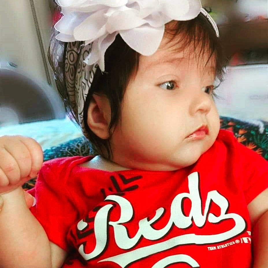 Meike joined the competition — help win amazing prizes! baby_toddler_clothing, beauty, black_hair, cheek, child, chin, cool, eyelash, happy, headband, headgear, headpiece, iris, lip, person, pink, skin, sleeve, t_shirt, toddler