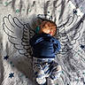 Tucker joined the competition — help win amazing prizes! baby, bed, blanket, clothing, crib, cushion, face, furniture, head, homedecor, infantbed, jeans, pants, person, pillow, sitting, sleeping, sleeve, standing, yawning