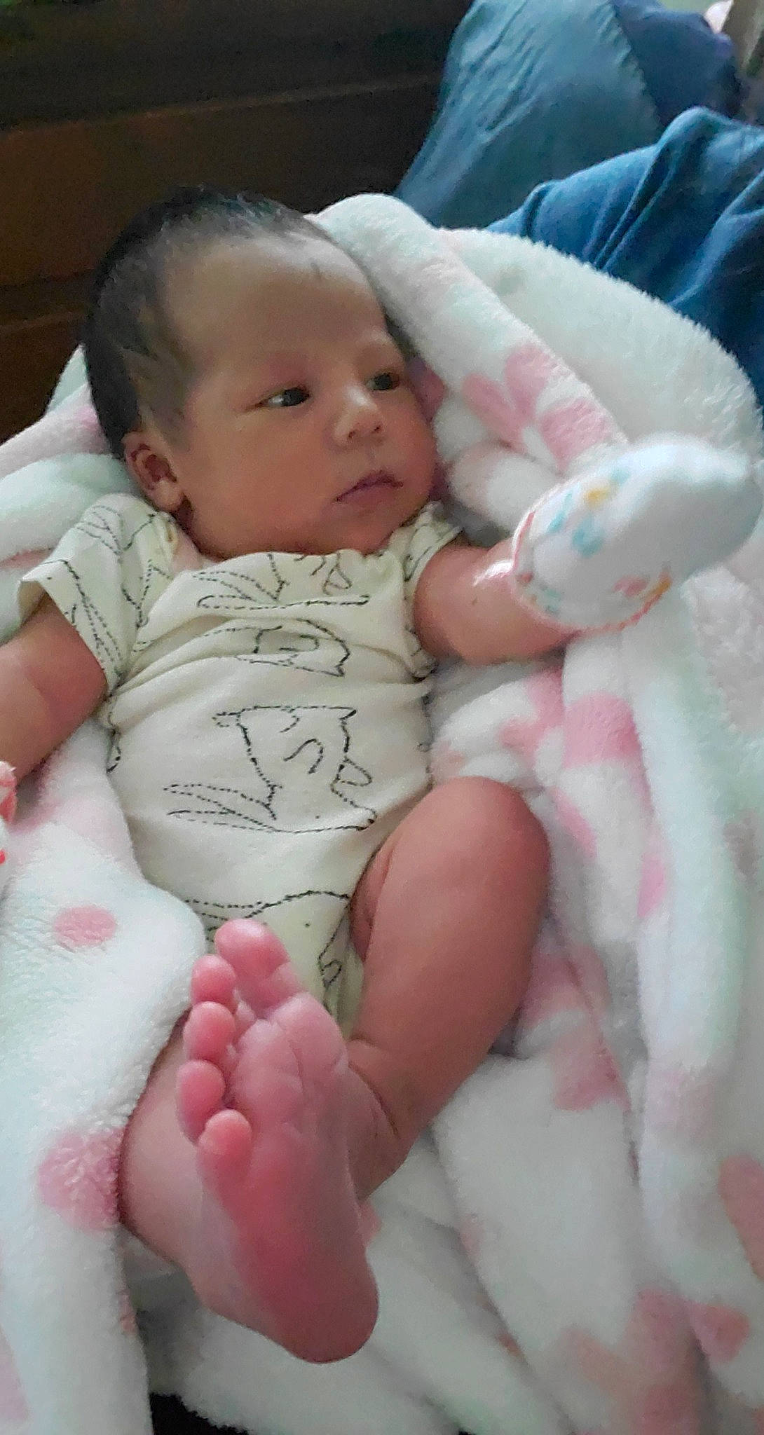 Veronica is registered to the contest to win money with this photo: baby, baby_products, bedtime, cheek, child, hand, nap, person, pink, skin, sleep, toddler