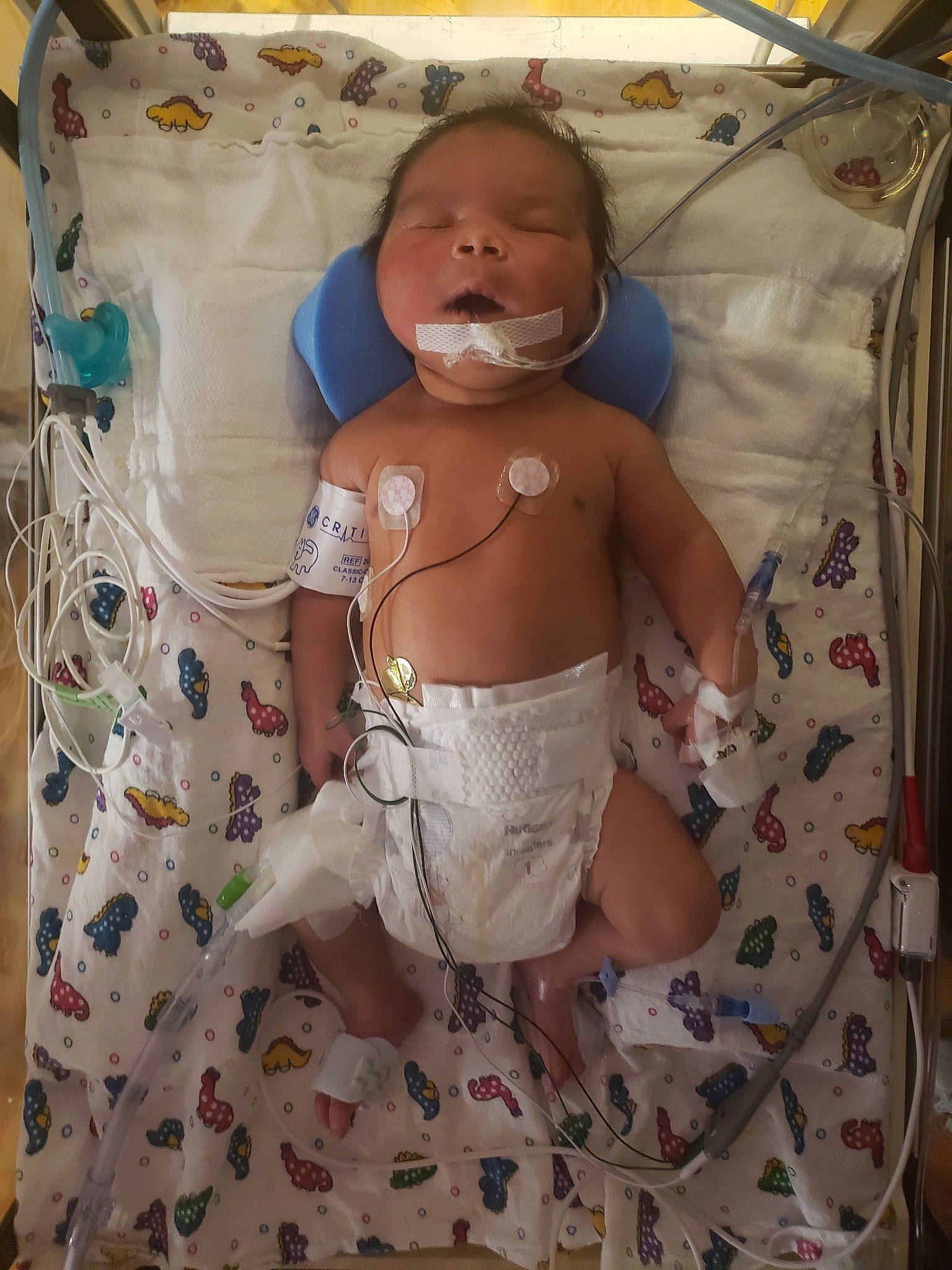 David Jr. joined the competition — help win amazing prizes! baby, child, diaper, person, product, textile, toddler