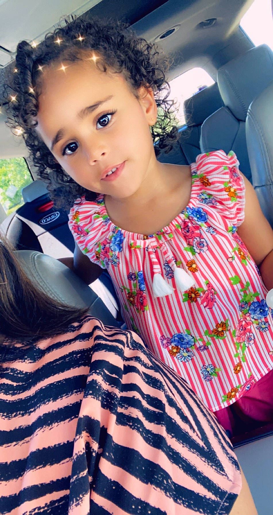 Shakayla joined the competition — help win amazing prizes! beauty, black_hair, child, child_model, cool, face, forehead, hair, hairstyle, lip, long_hair, nose, person, photography, selfie, smile, toddler