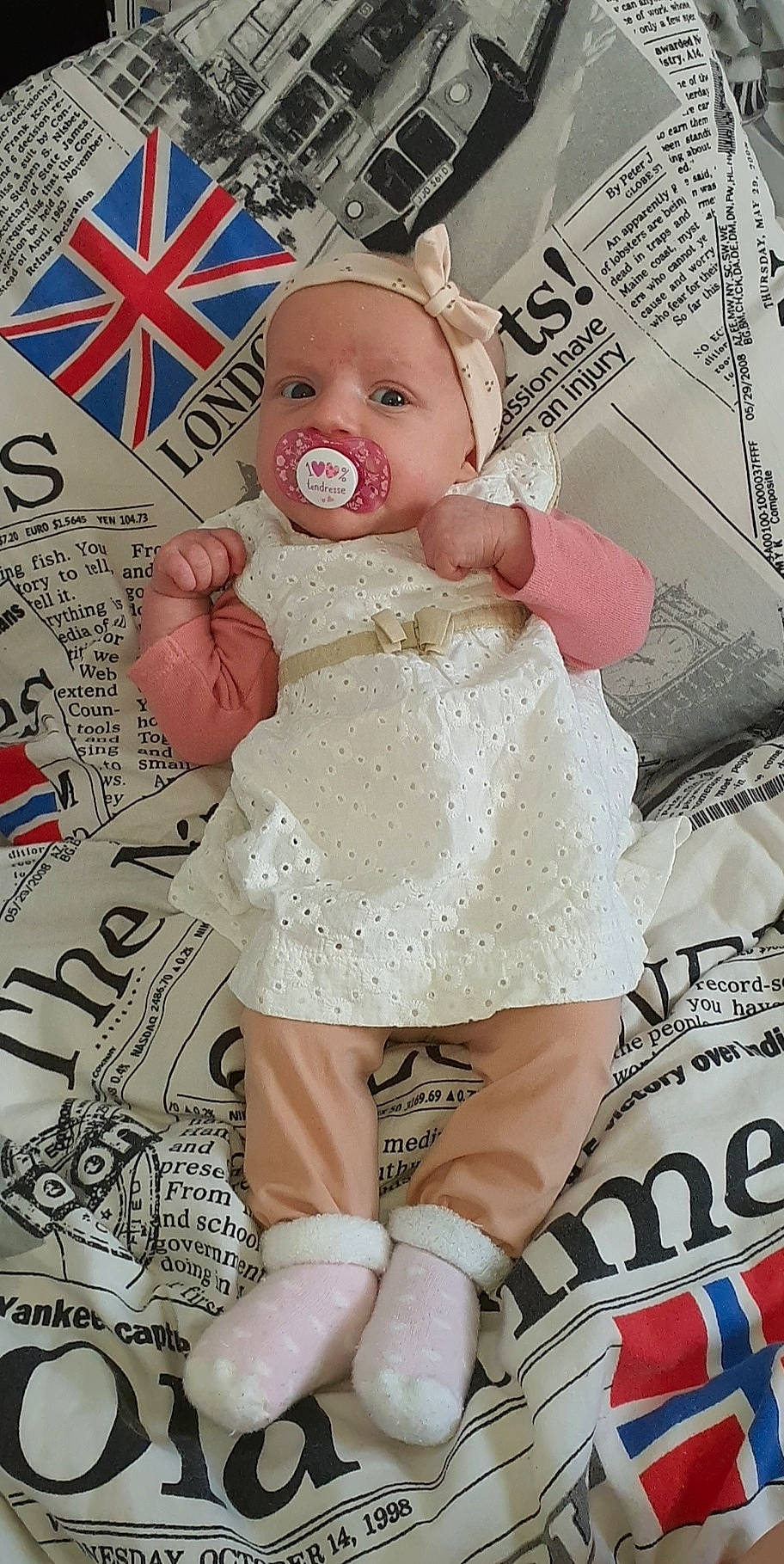 Kamëlia a rejoint le concours — aidez-le/la à gagner de superbes lots ! baby, cheek, child, design, doll, forehead, head, pattern, person, pink, textile, toddler, toy