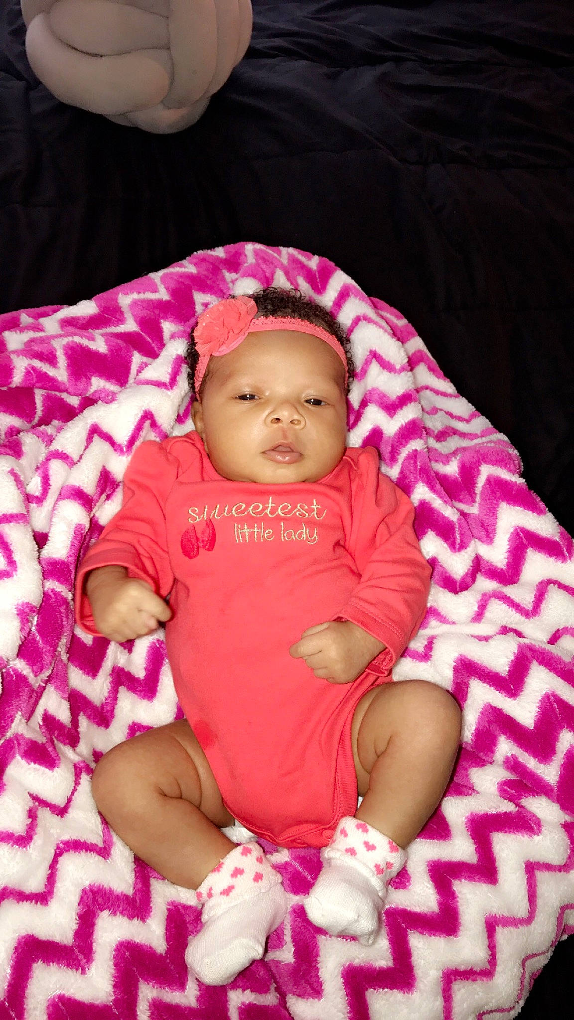 Mireya is registered to the contest to win money with this photo: cheek, child, fun, girl, infant, iris, lip, magenta, person, pink, product, red, sitting, skin, smile, toddler