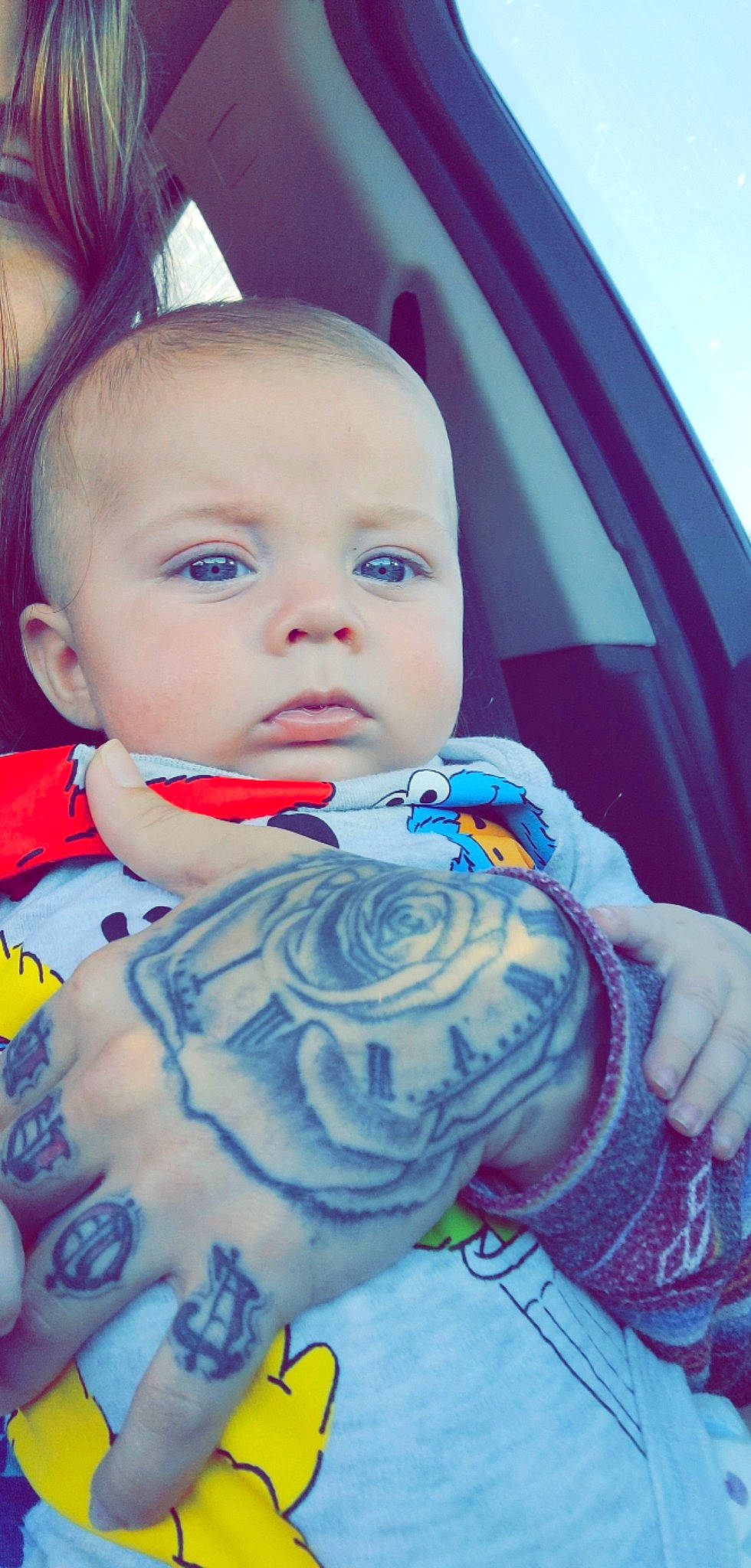 Brixton joined the competition — help win amazing prizes! arm, azure, baby_toddler_clothing, cheek, chin, cool, dress, eye, eyebrow, facial_expression, fashion, forehead, happy, iris, lip, mouth, nose, person, product, skin